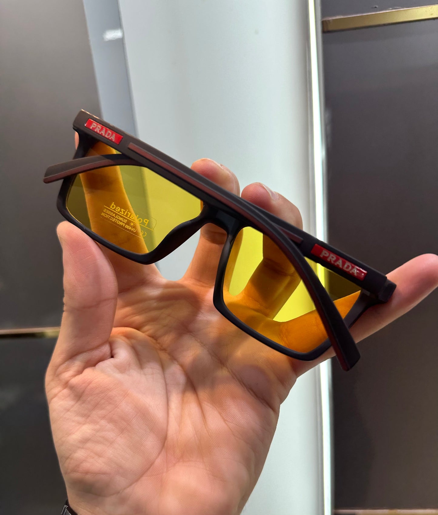 Prad a 2028 Yellow Ultimate Luxury Shade With Original Packaging
