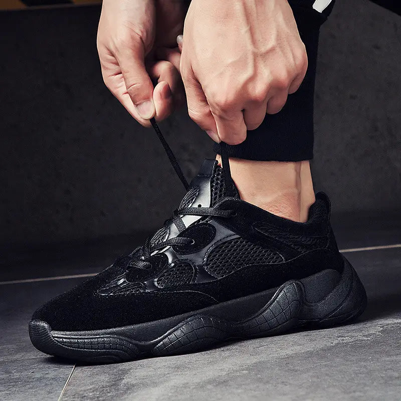 CUBICS Yezy 500 Trainers - Black
