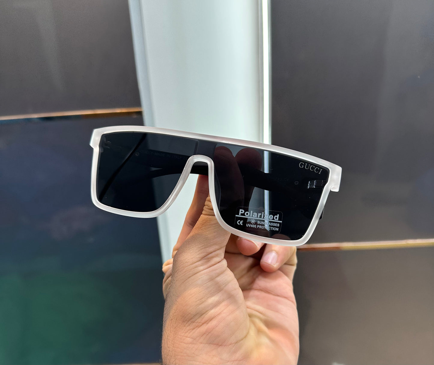 Gucc i Black Ice 8208 Ultimate Luxury Shade With Original Packaging