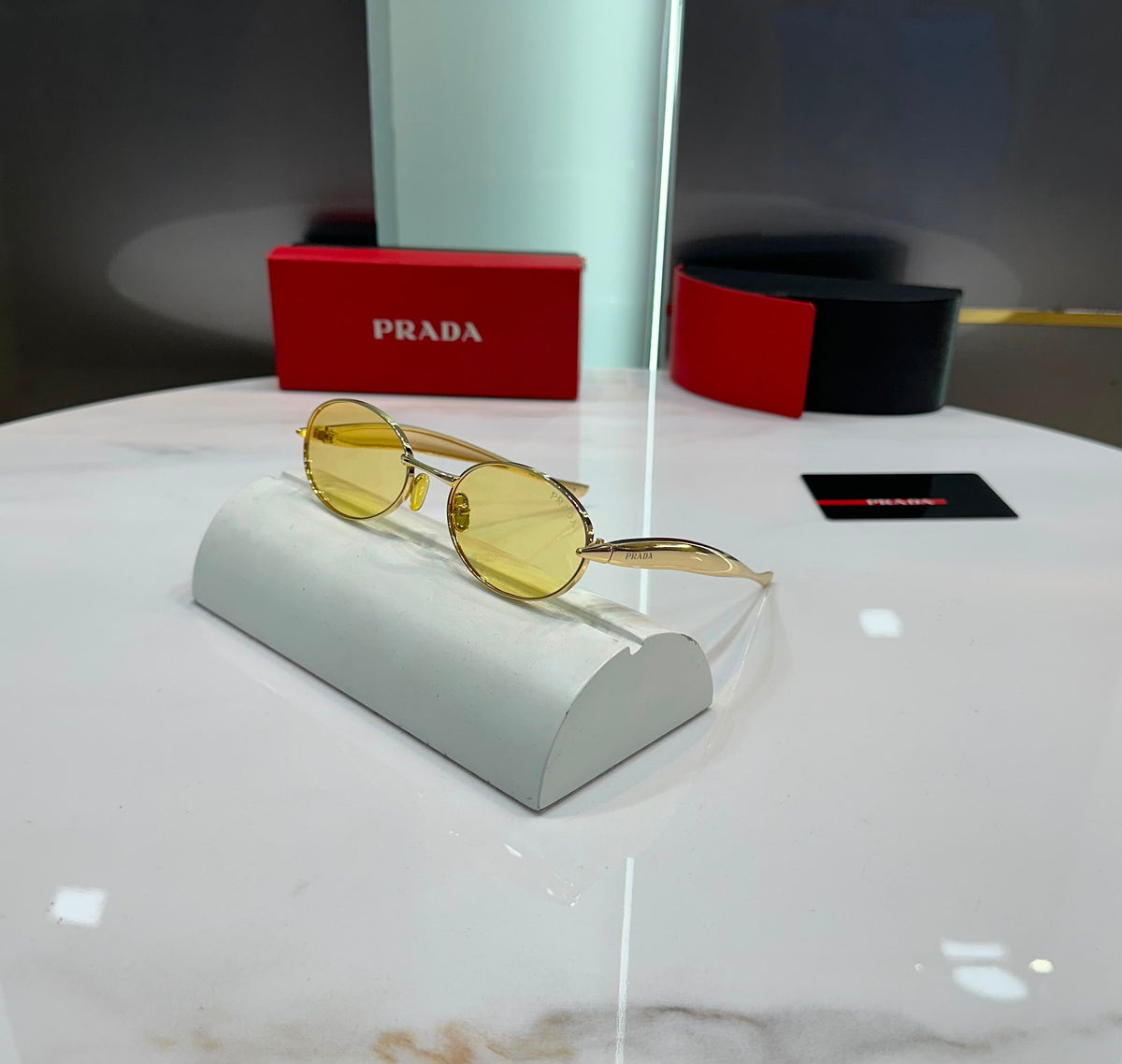 Prad a 5002 Gold Yellow Ultimate Luxury Shade With Original Packaging