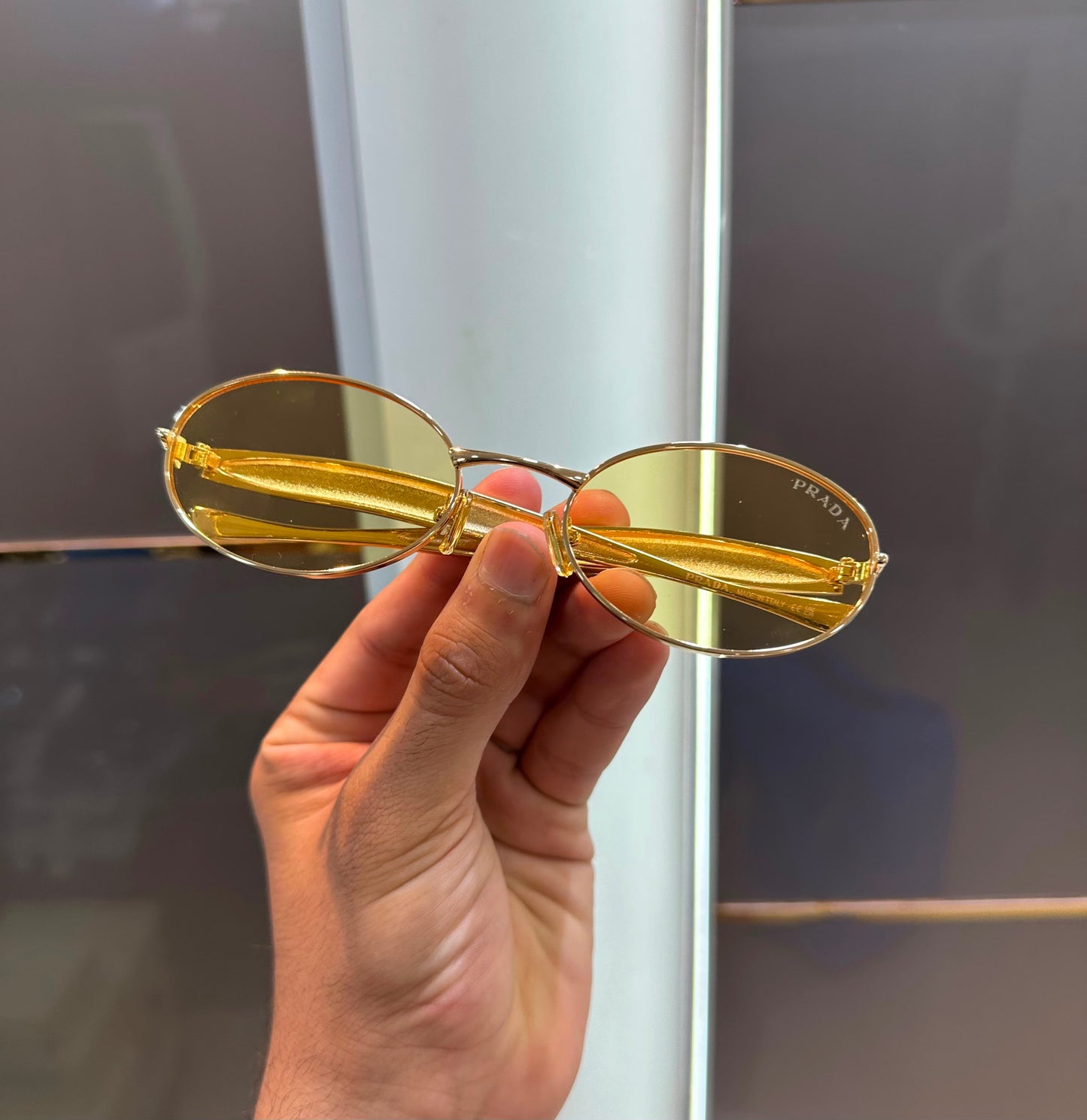 Prad a 5002 Gold Yellow Ultimate Luxury Shade With Original Packaging