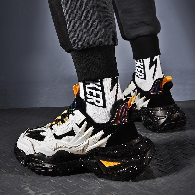CUBICS Luxury Armag Demigood Sneakers - White