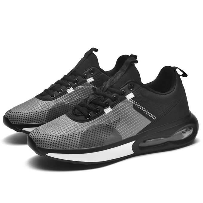 CUBICS Max Air Trainers - Black Grey