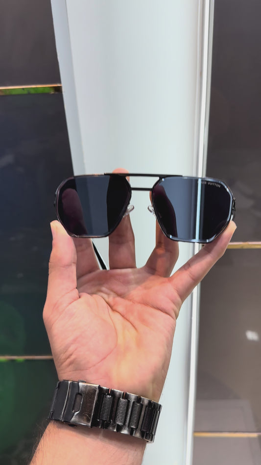 Loui s Vuitto n 599 All Black Ultimate Luxury Shade With Original Packaging
