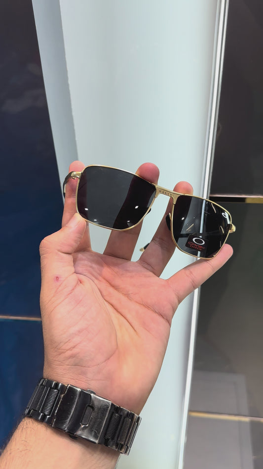 Oakle y Black Gold 3028 Ultimate Luxury Shade With Original Packaging