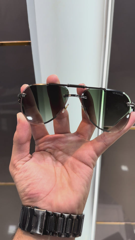 Ver sace 3096 Green Ultimate Luxury Shade With Original Packaging